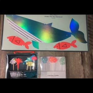 Meri Meri “under the sea” Birthday Party supplies